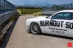Dodge Challenger SRT Burnout SOC on Vossen Wheels (HF-3) 2019 года